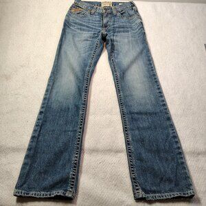 ARIAT M5 Smokey Straight Jeans Mens Size 29x34 Weatherford Blue Western Workwear